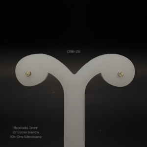 Broquel bicelado 2mm blanco