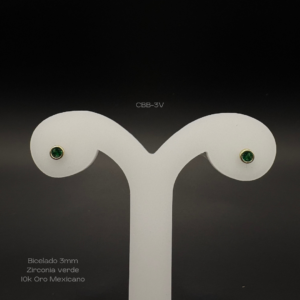 Broquel bicelado 3mm verde