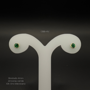 Broquel bicelado 4mm verde