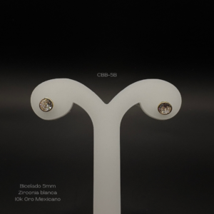 Broquel bicelado 5mm blanco