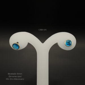 Broquel bicelado 6mm azul
