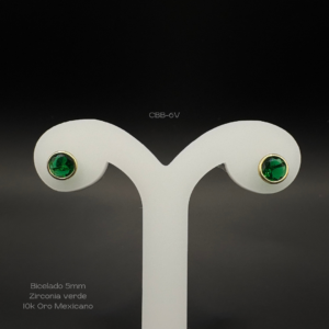 Broquel bicelado 6mm verde