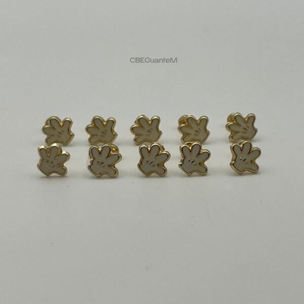 Broquel Esmaltado de guante de Mickey Mouse