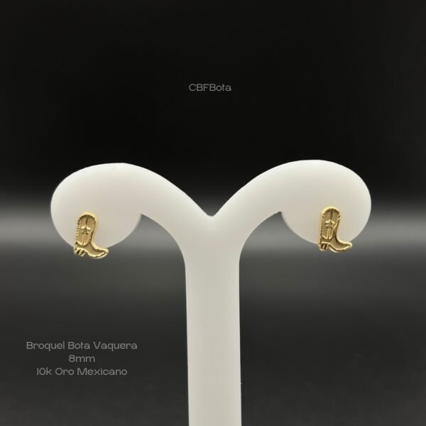 Broquel Figura de bota Vaquera