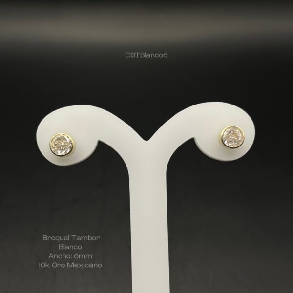 Broquel Tambor Blanco 6mm