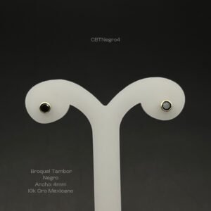Broquel Tambor Negro 4mm