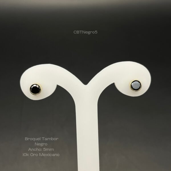 CBTNegro5 Broquel Tambor Negro 5mm