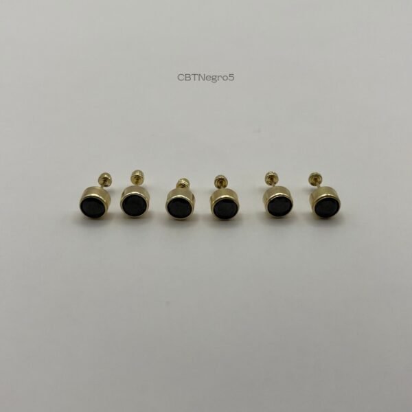 CBTNegro5-B Broquel Tambor Negro 5mm